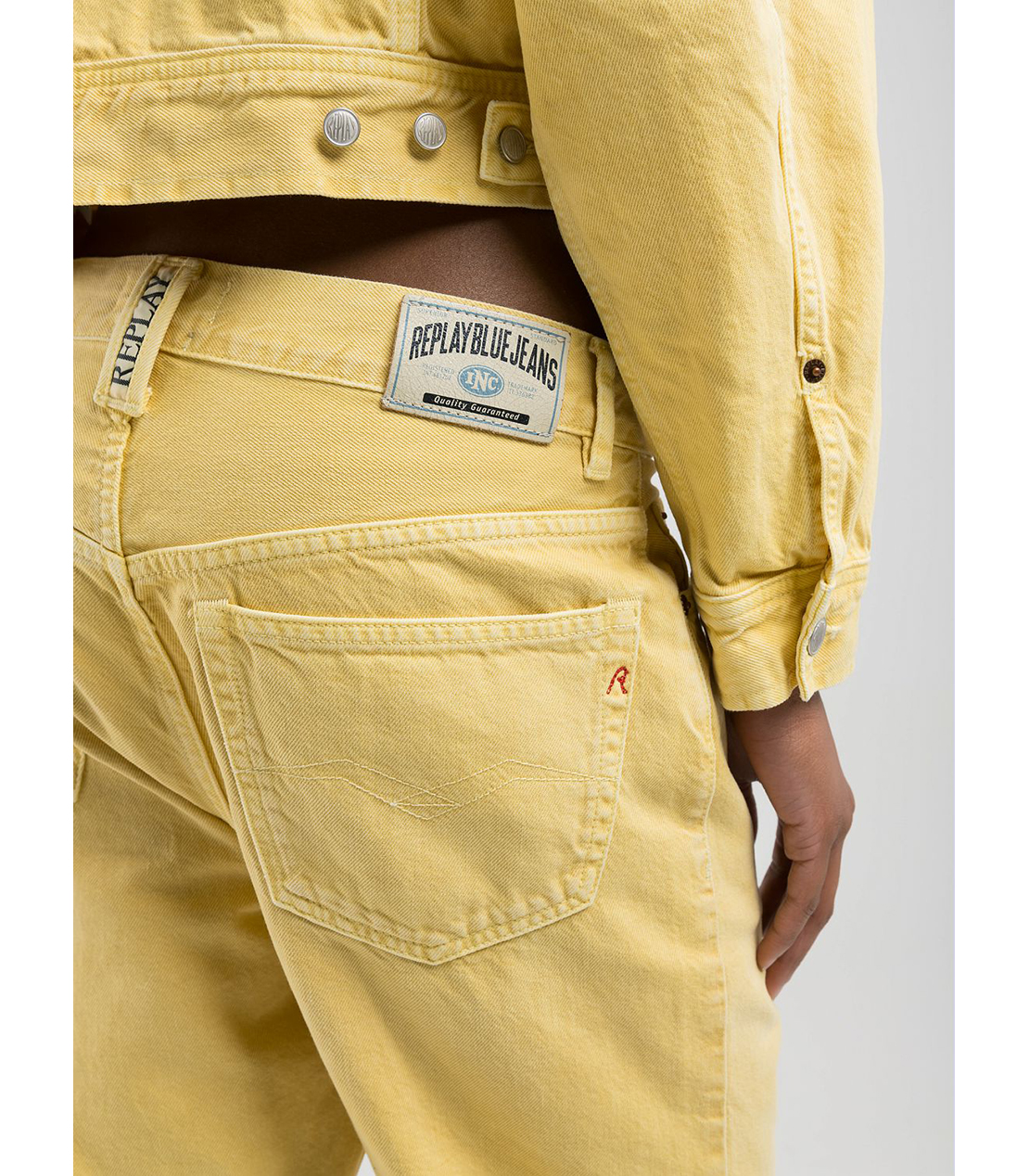 9Z1 ECO PLUS コンフォートストレートフィットデニム（セットアップモデル） 詳細画像 イエロー 6